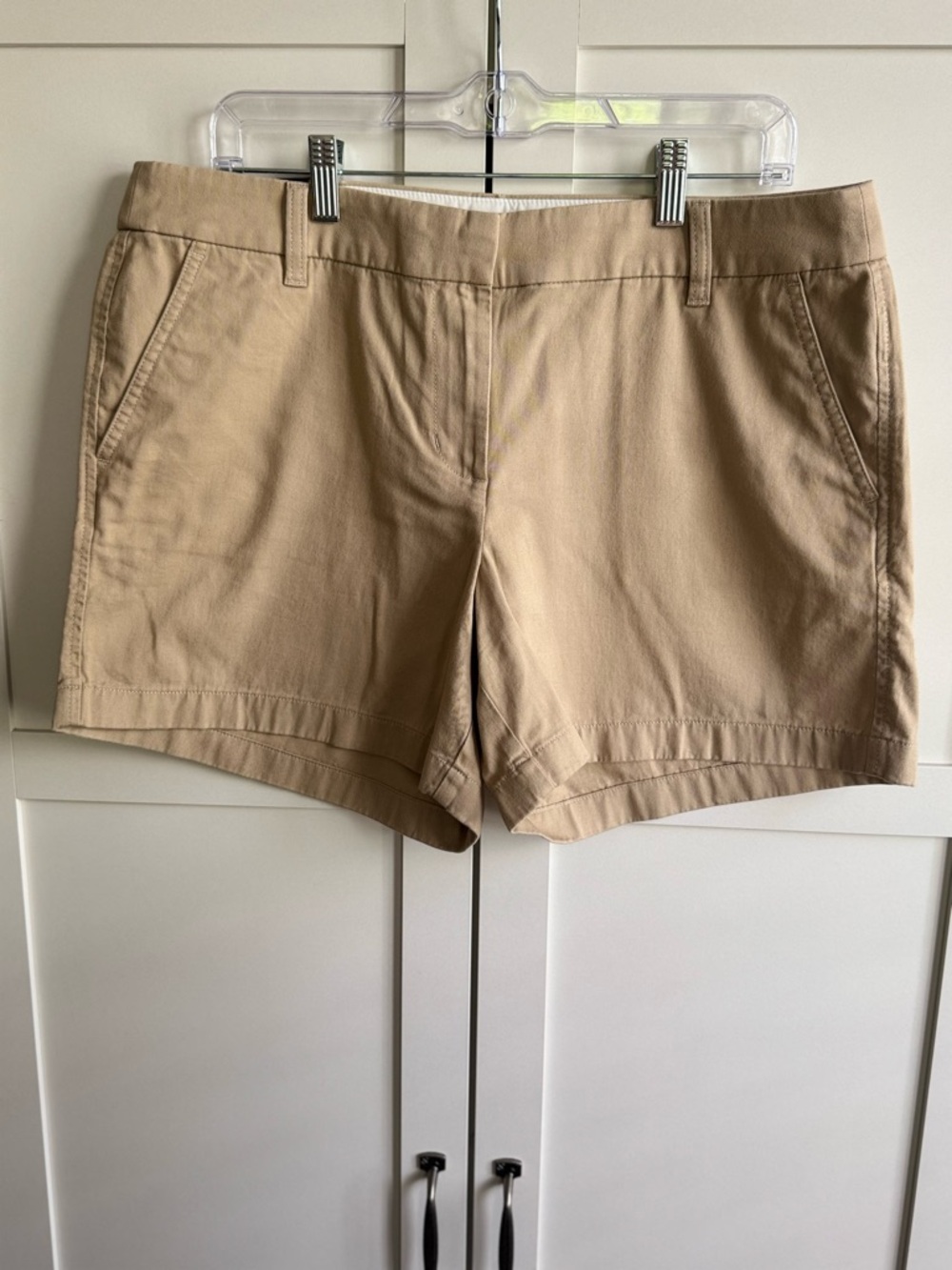 J. Crew Factory Khaki Tan Women's Casual Shorts
